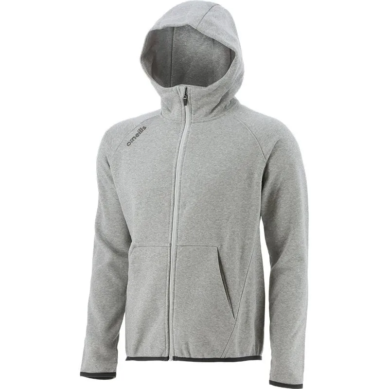 Men's Henry Fleece Full Zip Hoodie Grey