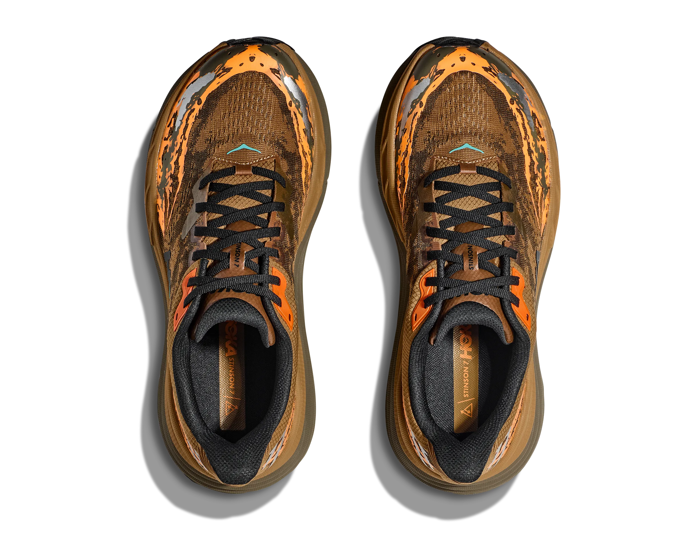 Men's Hoka Stinson 7 Color: Honey/ Antique Olive