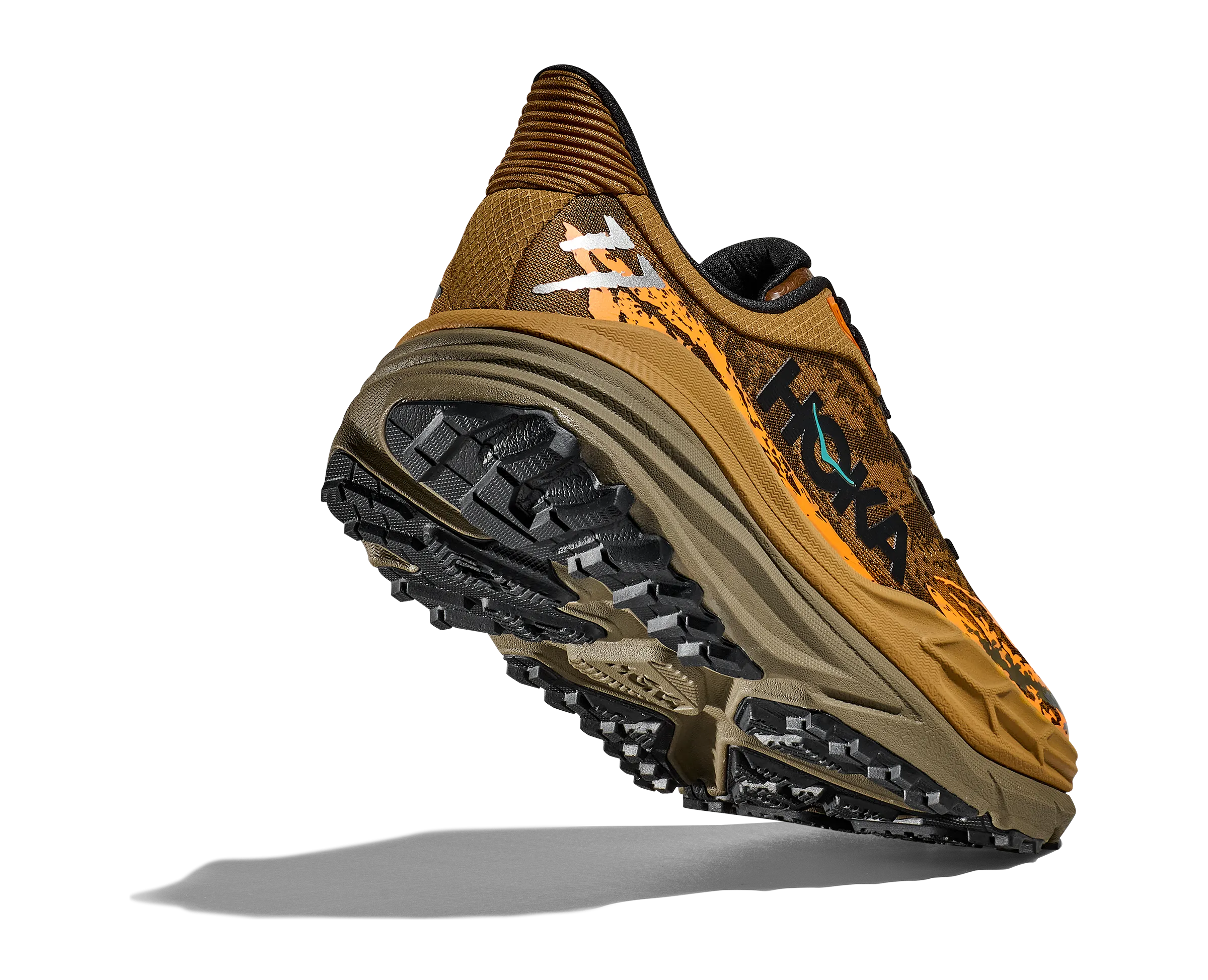 Men's Hoka Stinson 7 Color: Honey/ Antique Olive