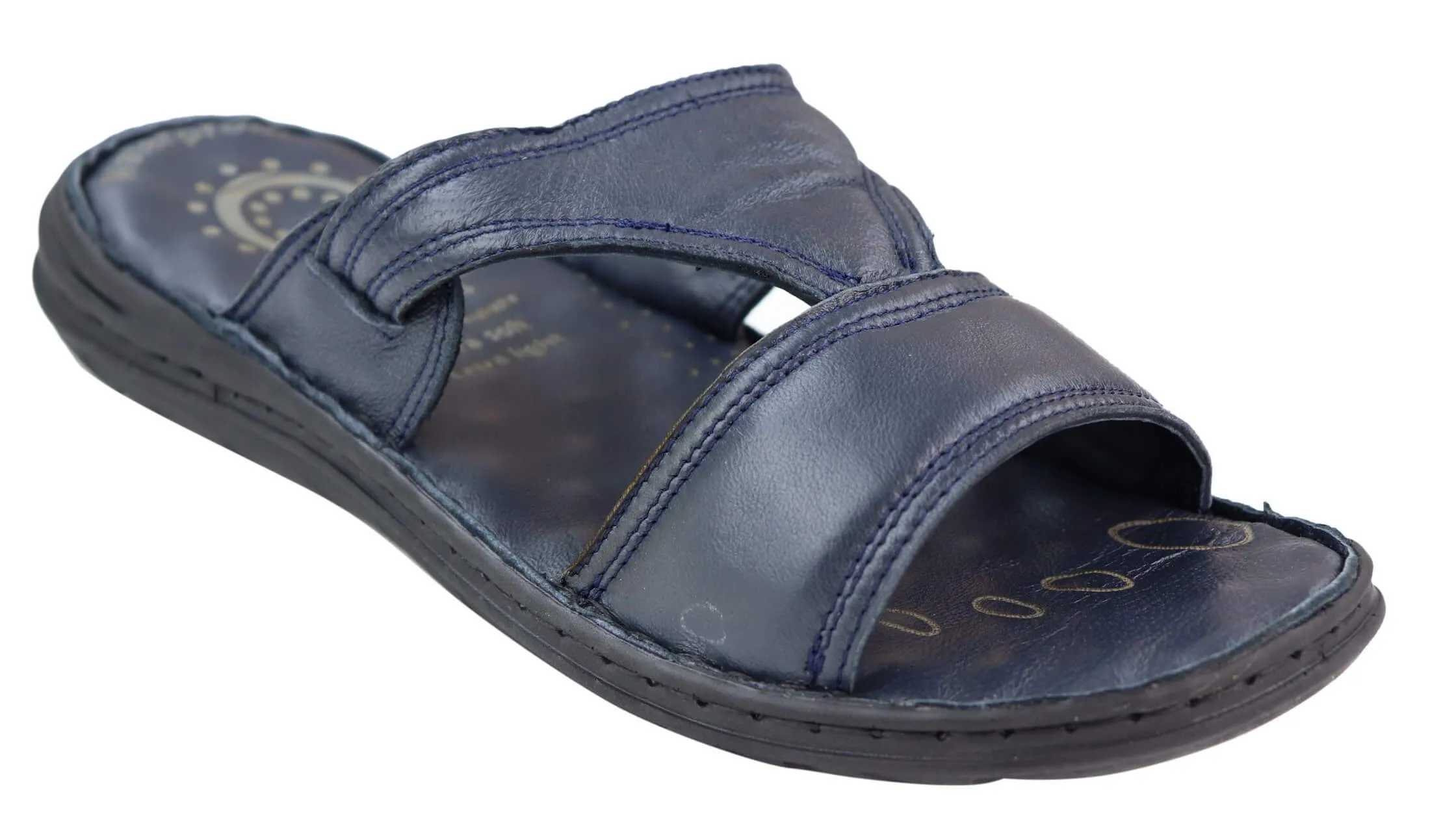 Mens Nappa Leather Slip On Sandals