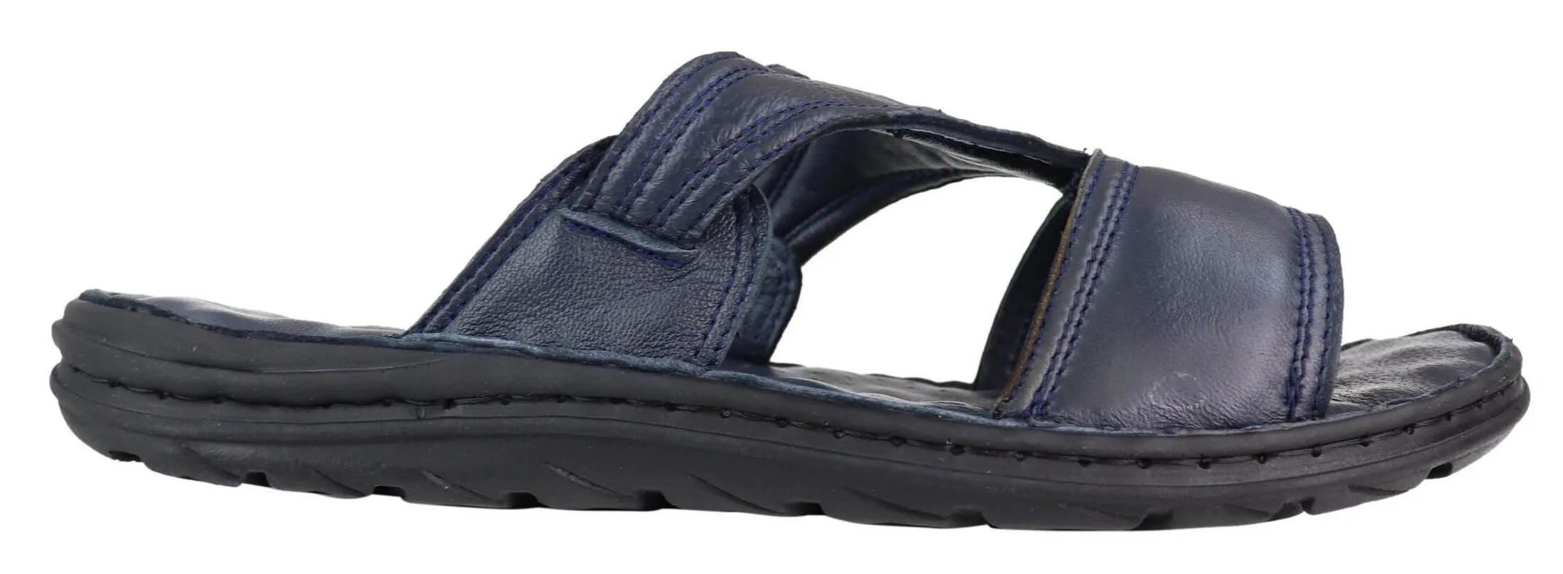 Mens Nappa Leather Slip On Sandals