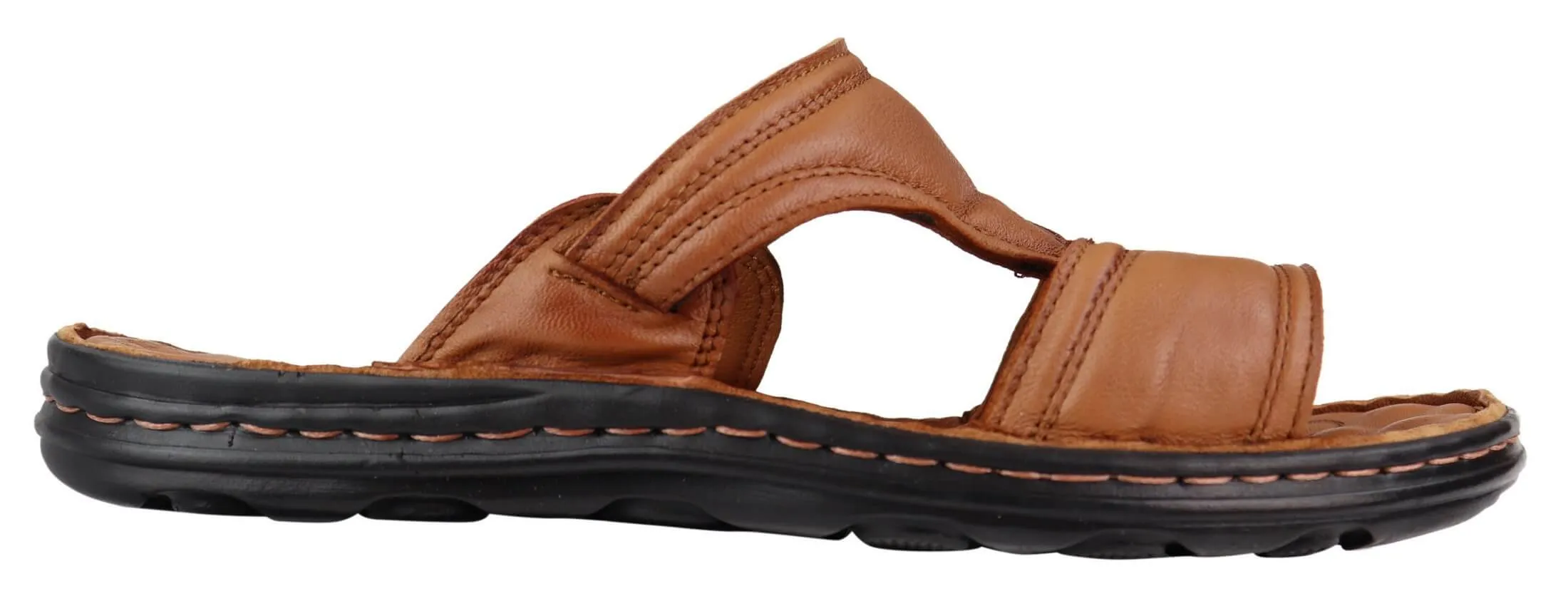 Mens Nappa Leather Slip On Sandals