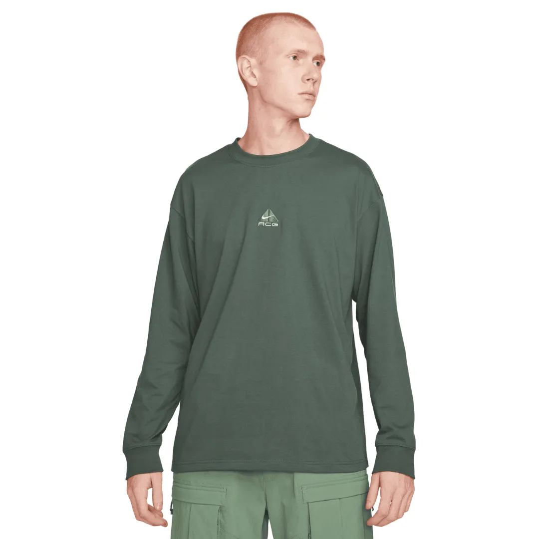 Men's Nike ACG Lungs Long Sleeve T-Shirt - Vintage Green