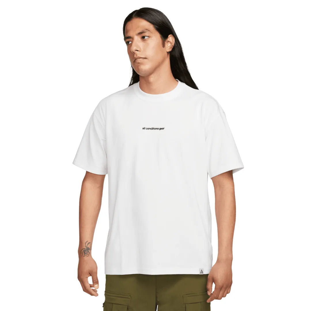 Men's Nike ACG T-Shirt all conditions gear - Summit White