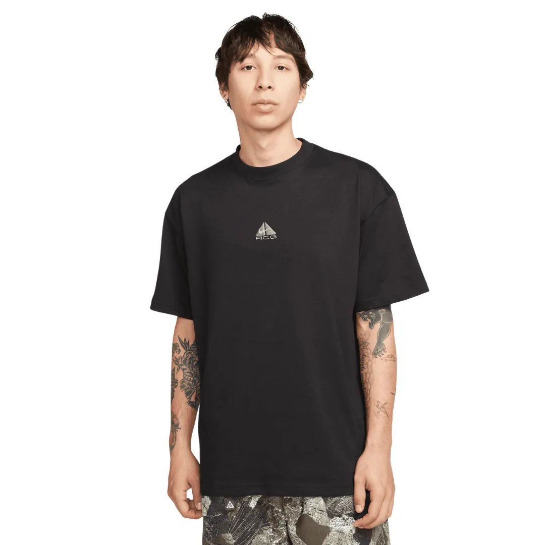 Men's Nike ACG T-Shirt - Black/LT Smoke Grey/Summit White