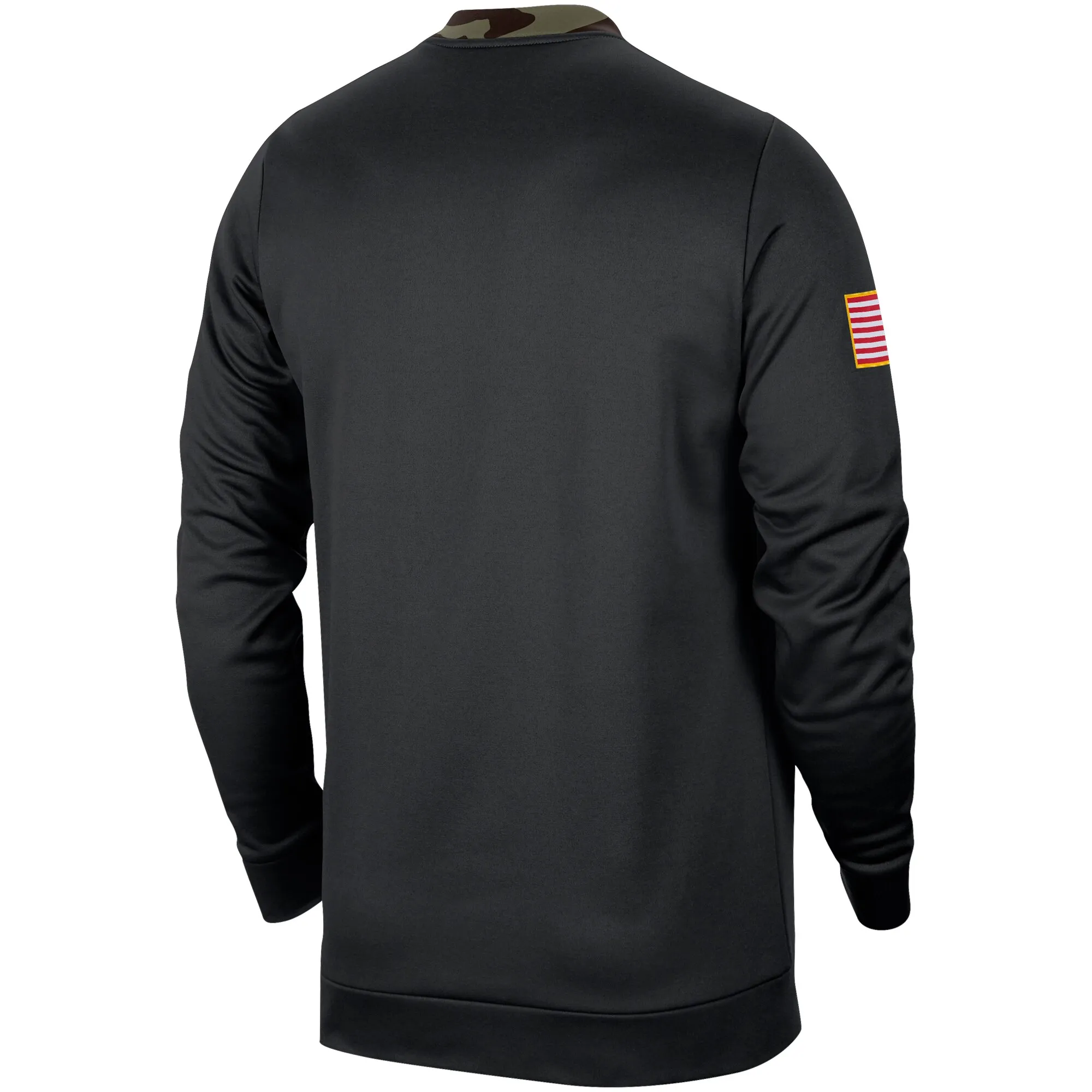 Men's Nike Black/Camo Georgia Bulldogs Military Appreciation Performance Pullover Sweatshirt