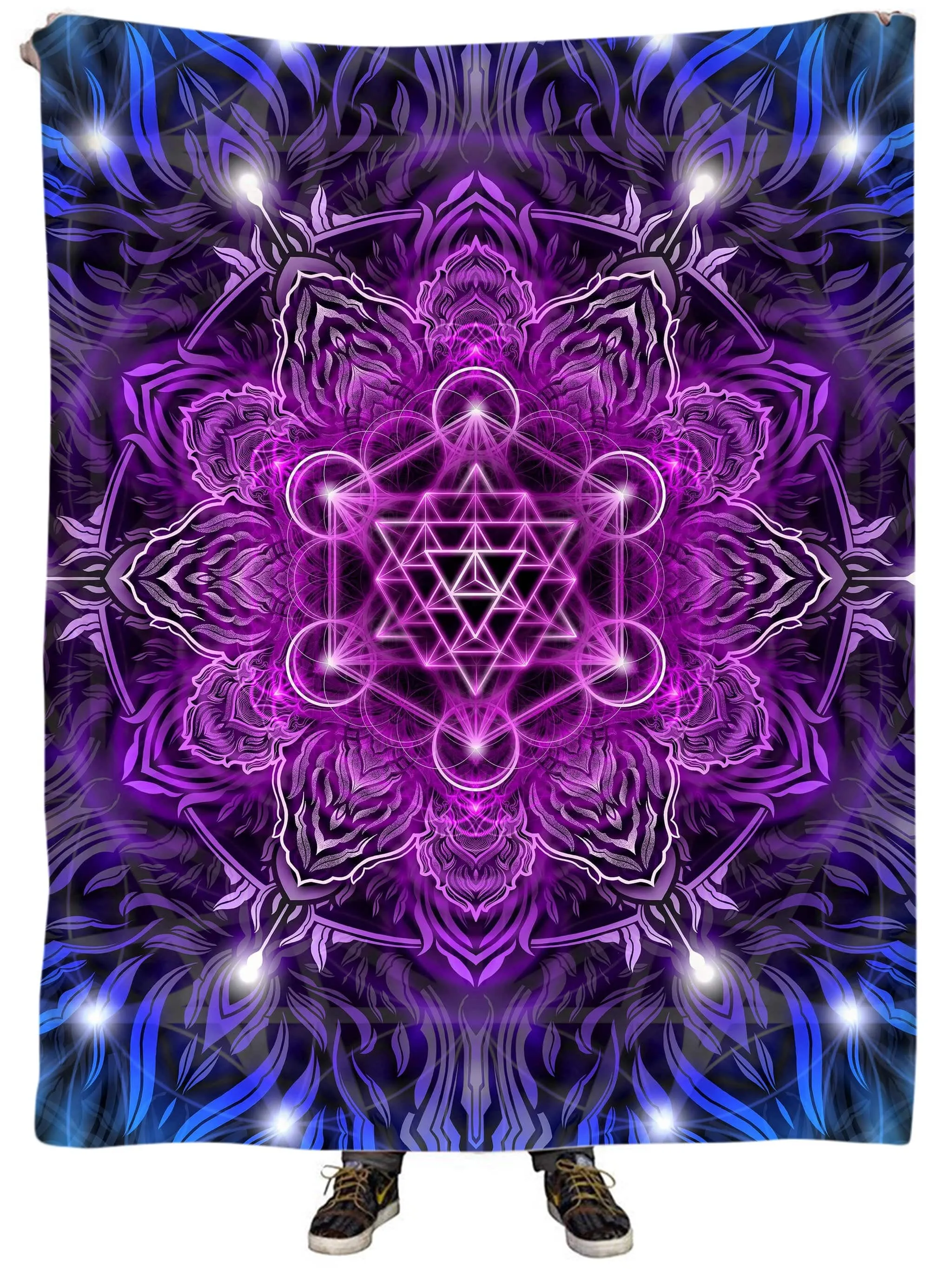 Merkabah Tundra Plush Blanket