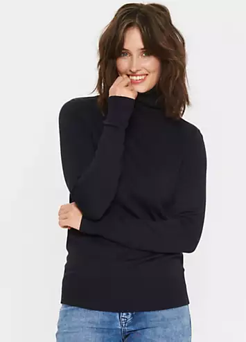 Mila Rollneck Pullover by Saint Tropez | Look Again