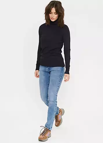 Mila Rollneck Pullover by Saint Tropez | Look Again