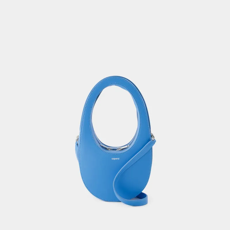 Mini Swipe Crossbody - Coperni - Leather - Blue