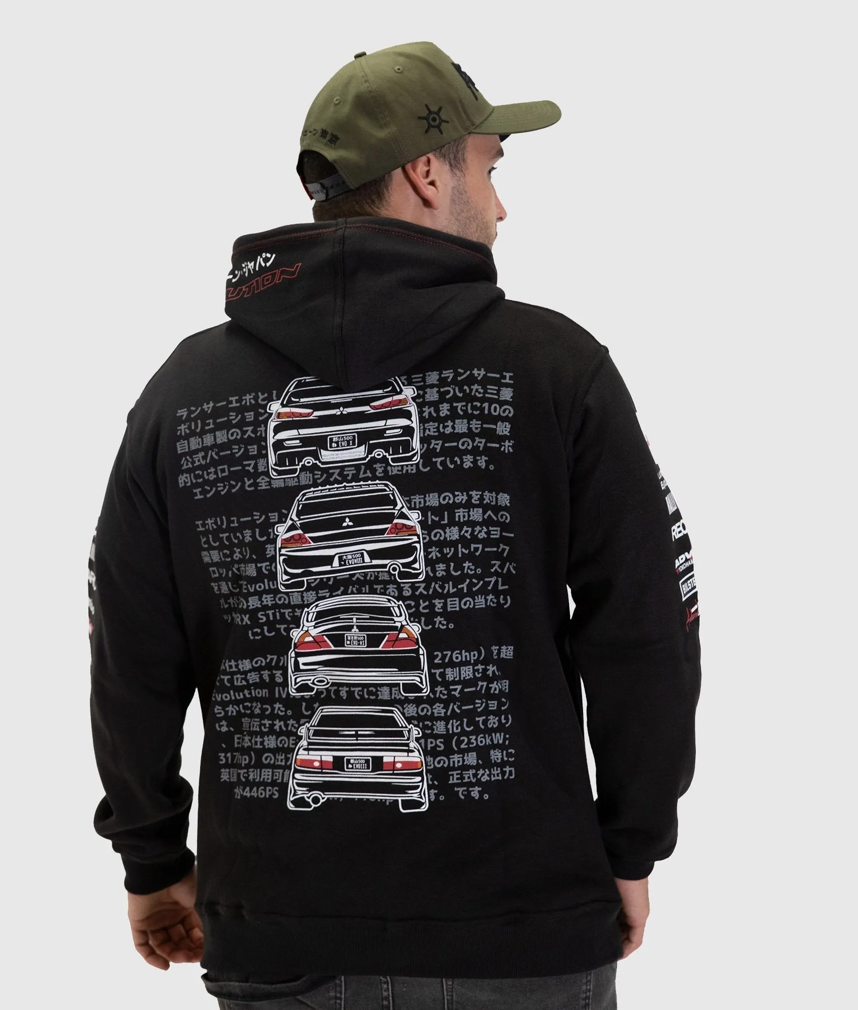 Mitsubishi Evolution Pullover Hoodie