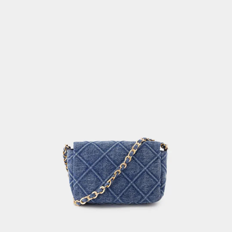 Moon Mm Crossbody - Vanessa Bruno - Cotton - Blue