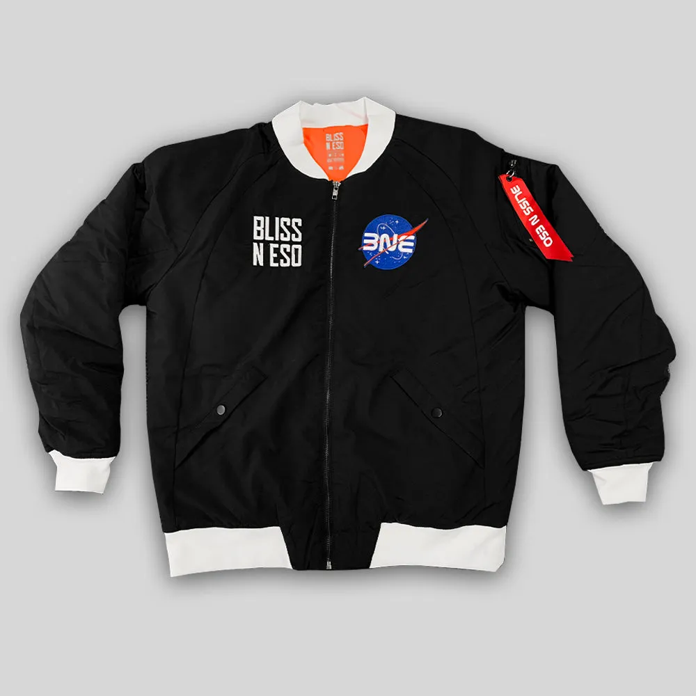 NASA Black Bomber Jacket