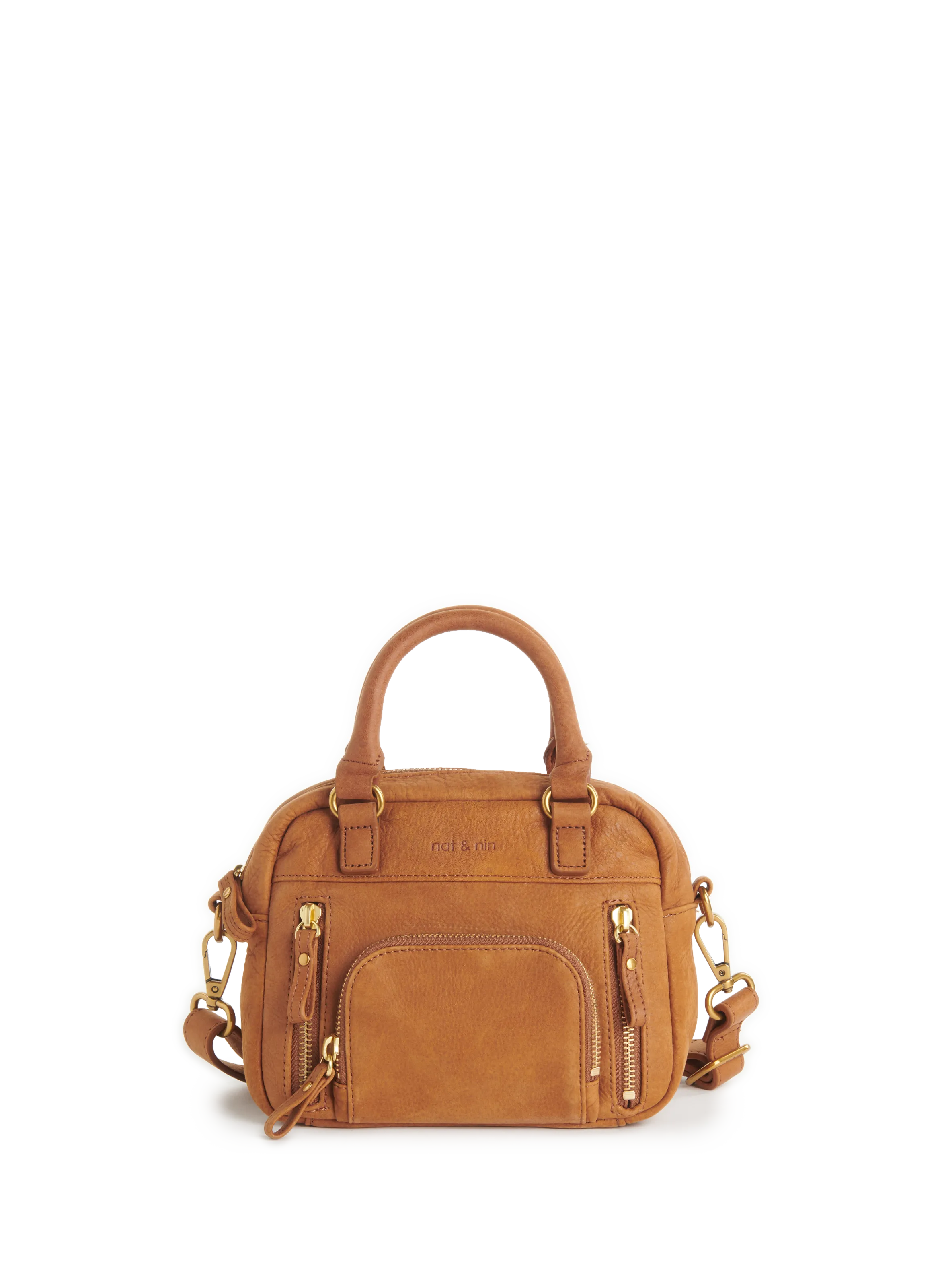 Nat & nin  Macy micro bag - Brown