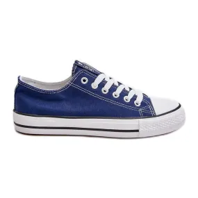 NEWS Women's Classic Navy Blue Ecoma Sneakers