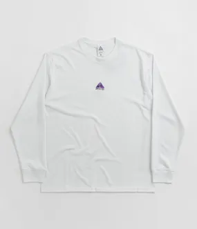 Nike ACG Lungs Long Sleeve T-Shirt - Summit White / Black