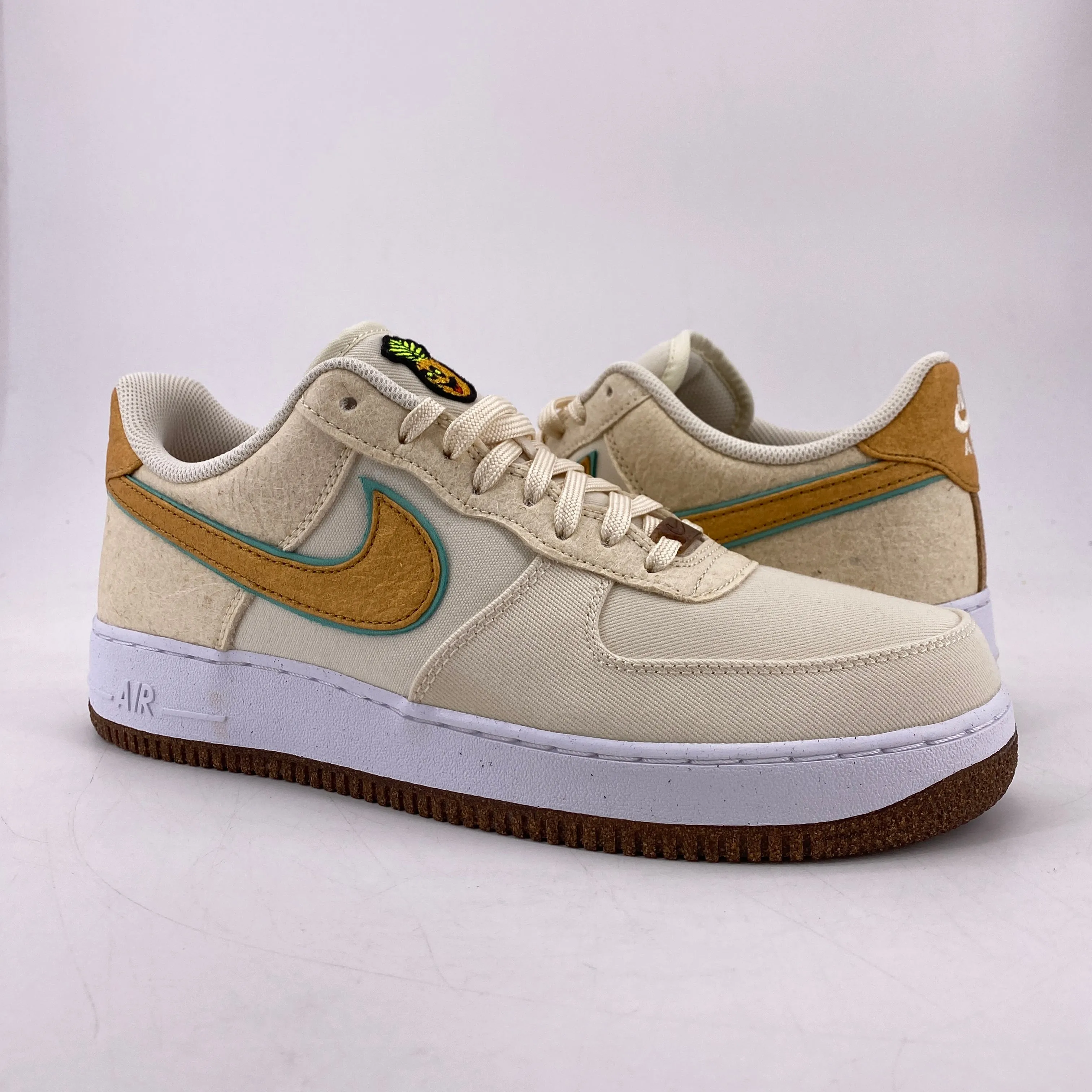 Nike Air Force 1 '07 Happy Pineapple Coconut 2021 New Size 10.5