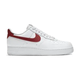 Nike Air Force 1 '07 (White Team Red/ Burgundy Red) Men ...