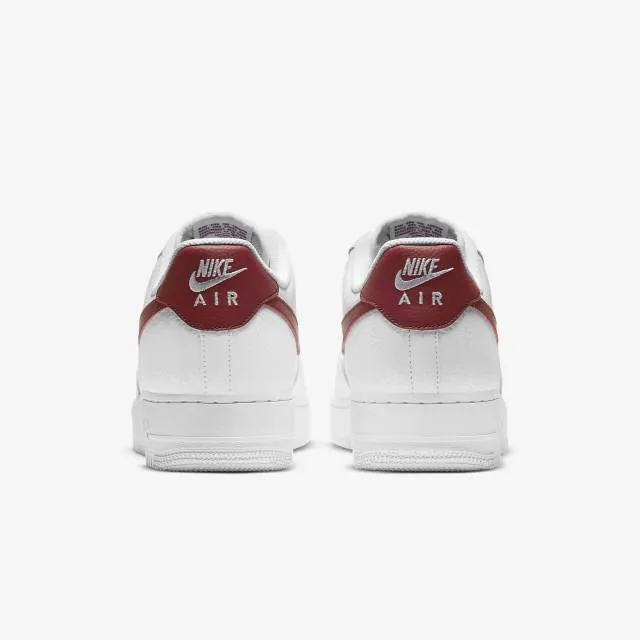 Nike Air Force 1 '07 (White Team Red/ Burgundy Red) Men ...