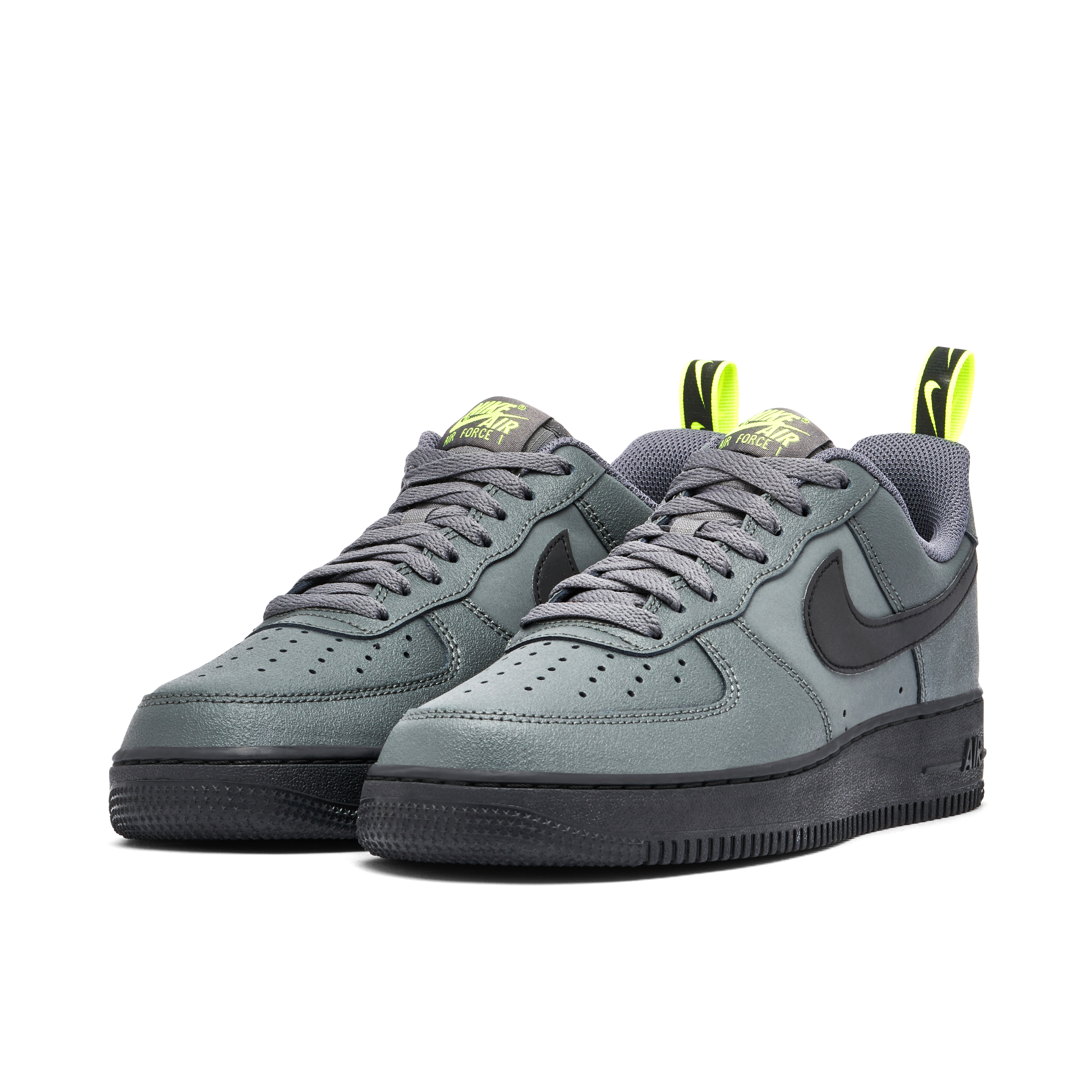 Nike Air Force 1 Low Grey Black Volt | DZ4510-001 | Laced