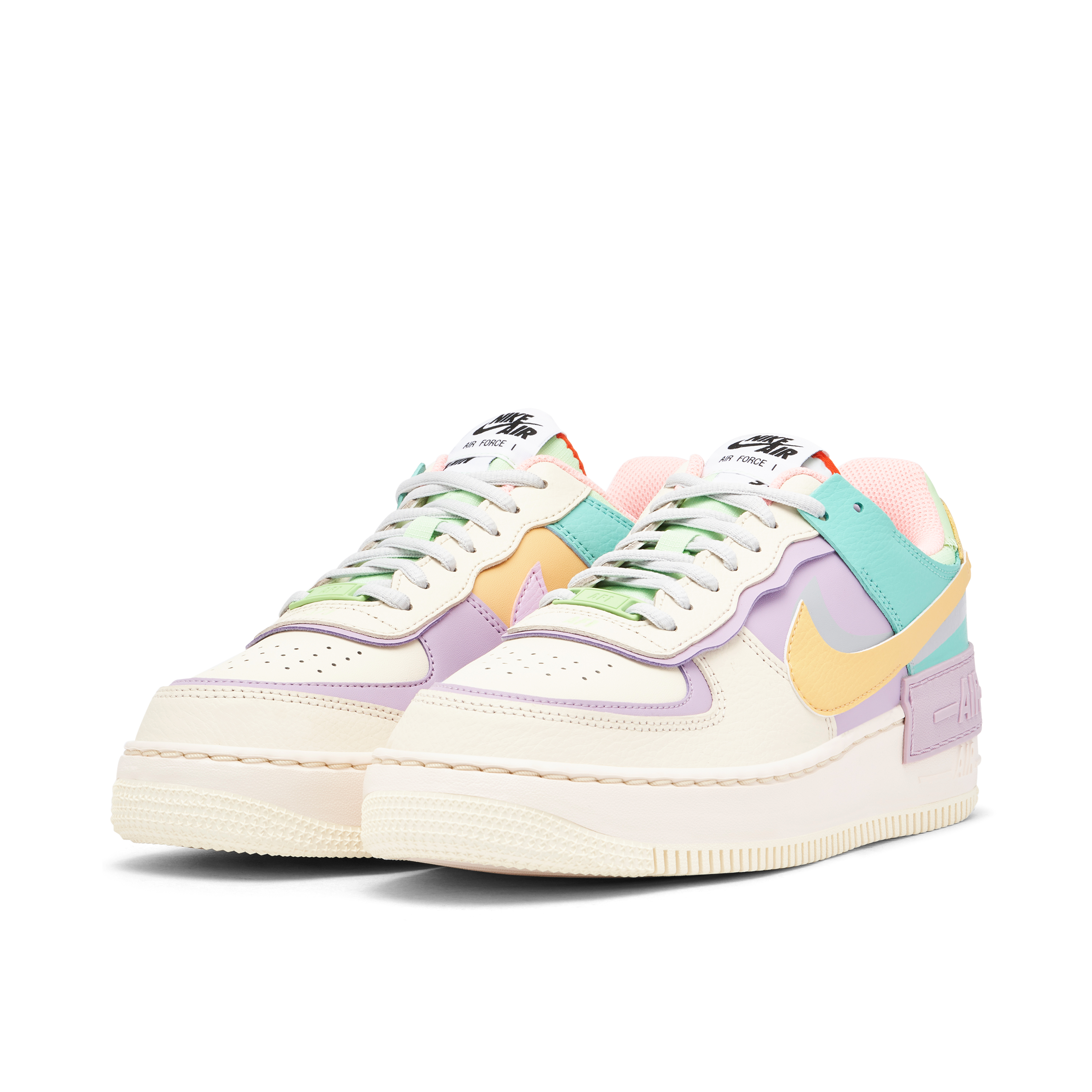 Nike Air Force 1 Shadow Pale Ivory Womens | CI0919-101 | Laced