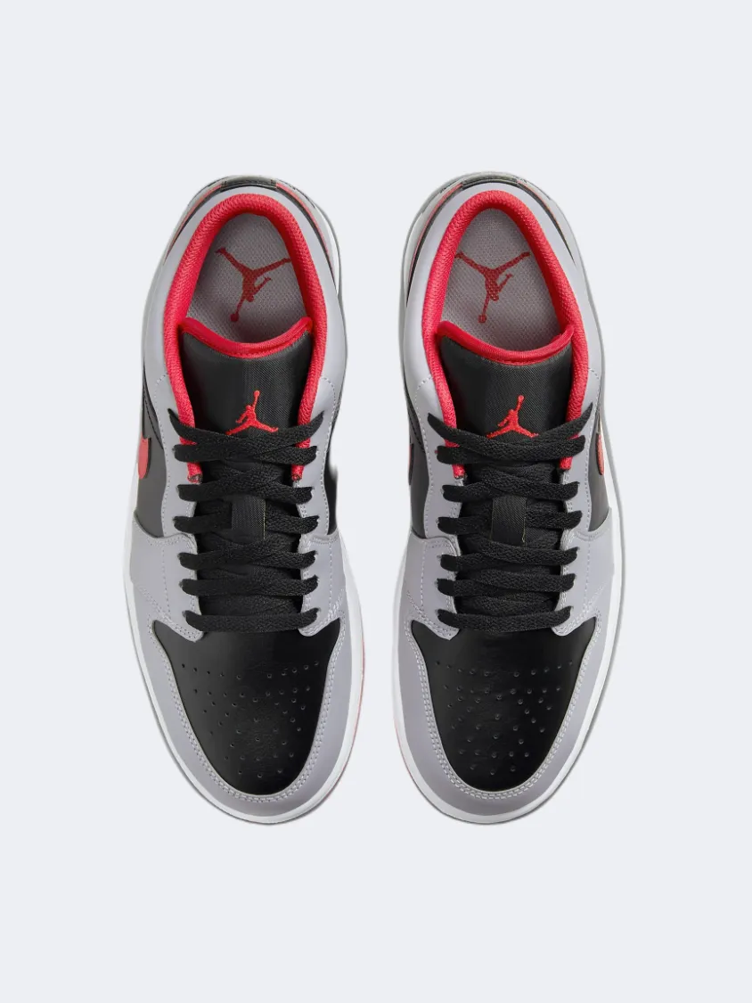 Nike Air Jordan 1 Men Lifestyle Shoes Black/Red/Grey/White