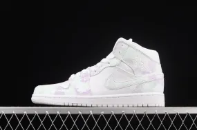 Nike Air Jordan 1 Mid Starry Sky Cream White 554725-130