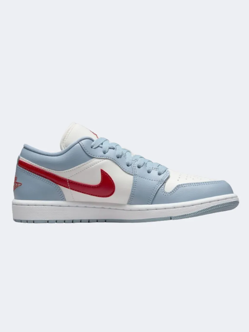 Nike Air Jordan 1 Women Lifestyle Shoes Sail/Blue/White/Red