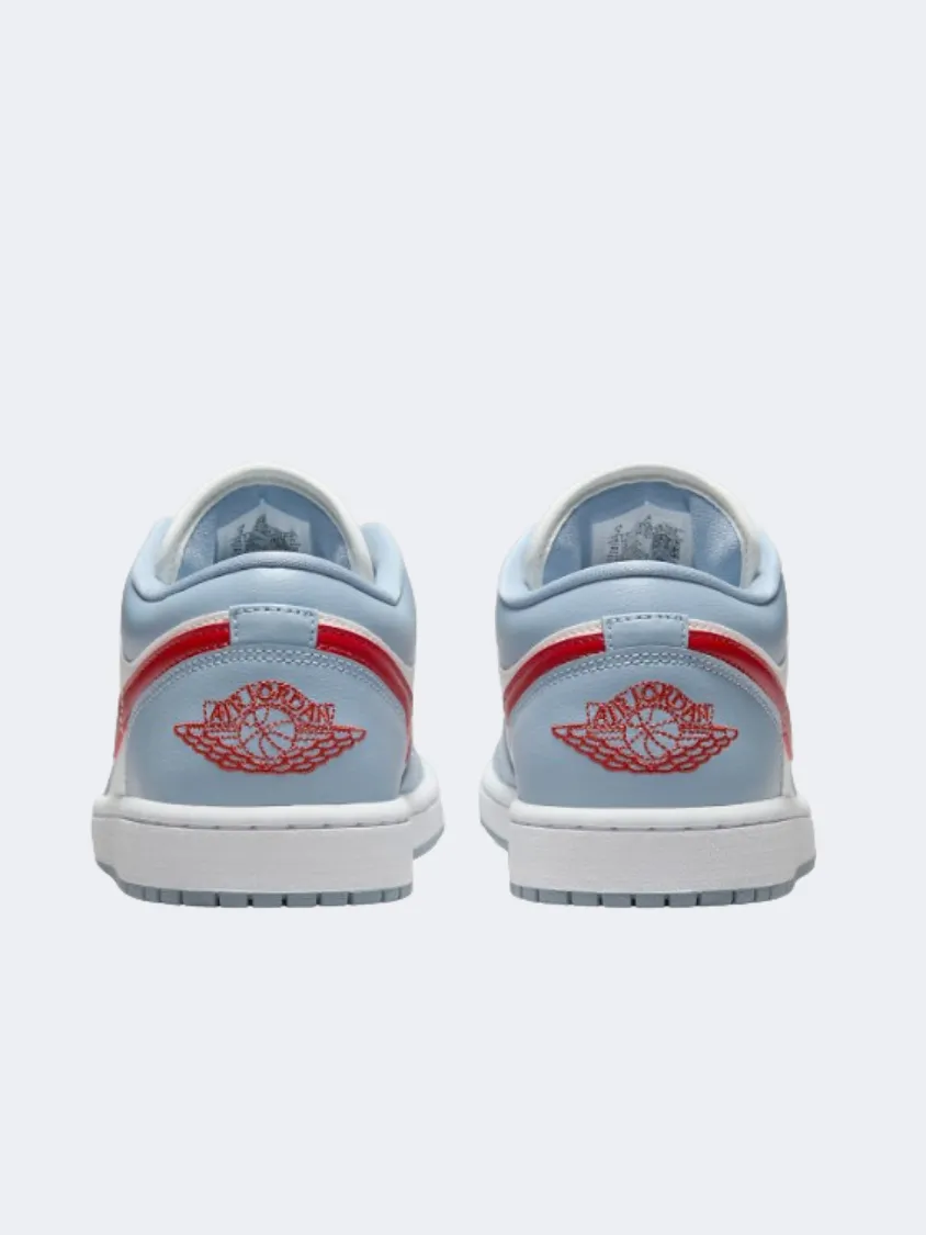 Nike Air Jordan 1 Women Lifestyle Shoes Sail/Blue/White/Red