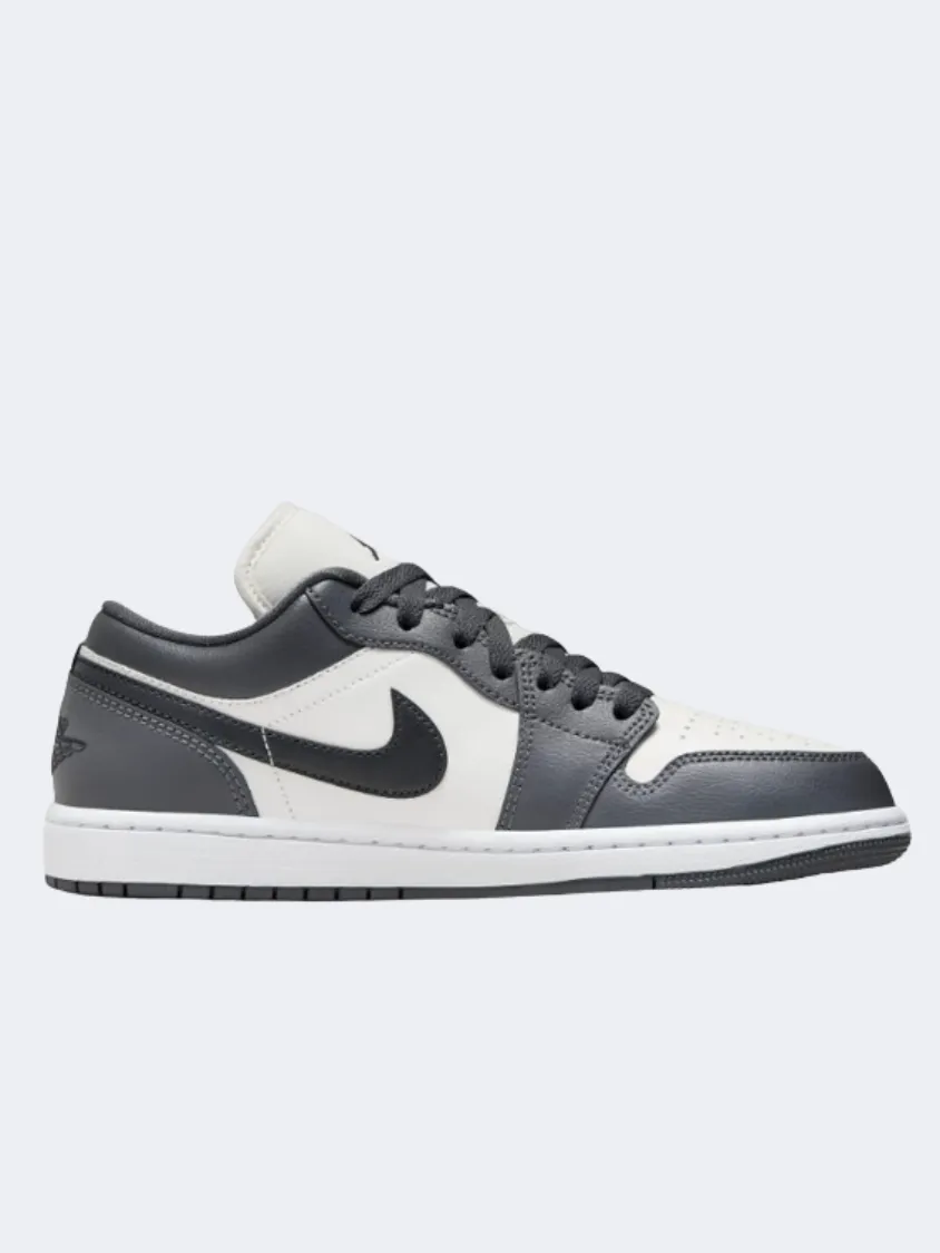 Nike Air Jordan 1 Women Lifestyle Shoes Sail/Dark Grey/White