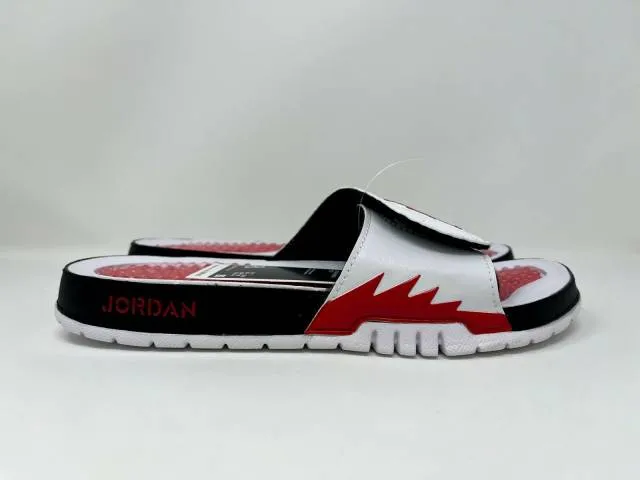 Nike Air Jordan Hydro V 5 Retro Slide Fire Red Men's Siz...