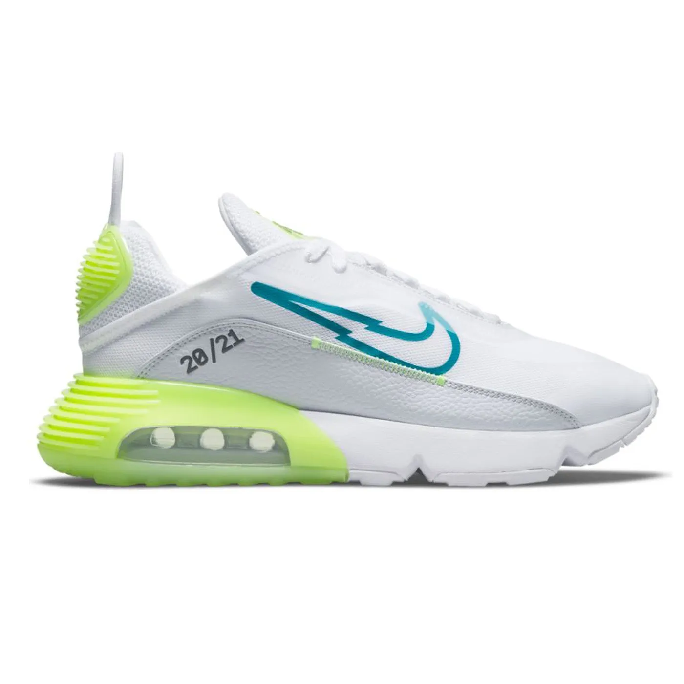 Nike Air Max 2090 White/Aquamarine-Lime Glow-Off Noir