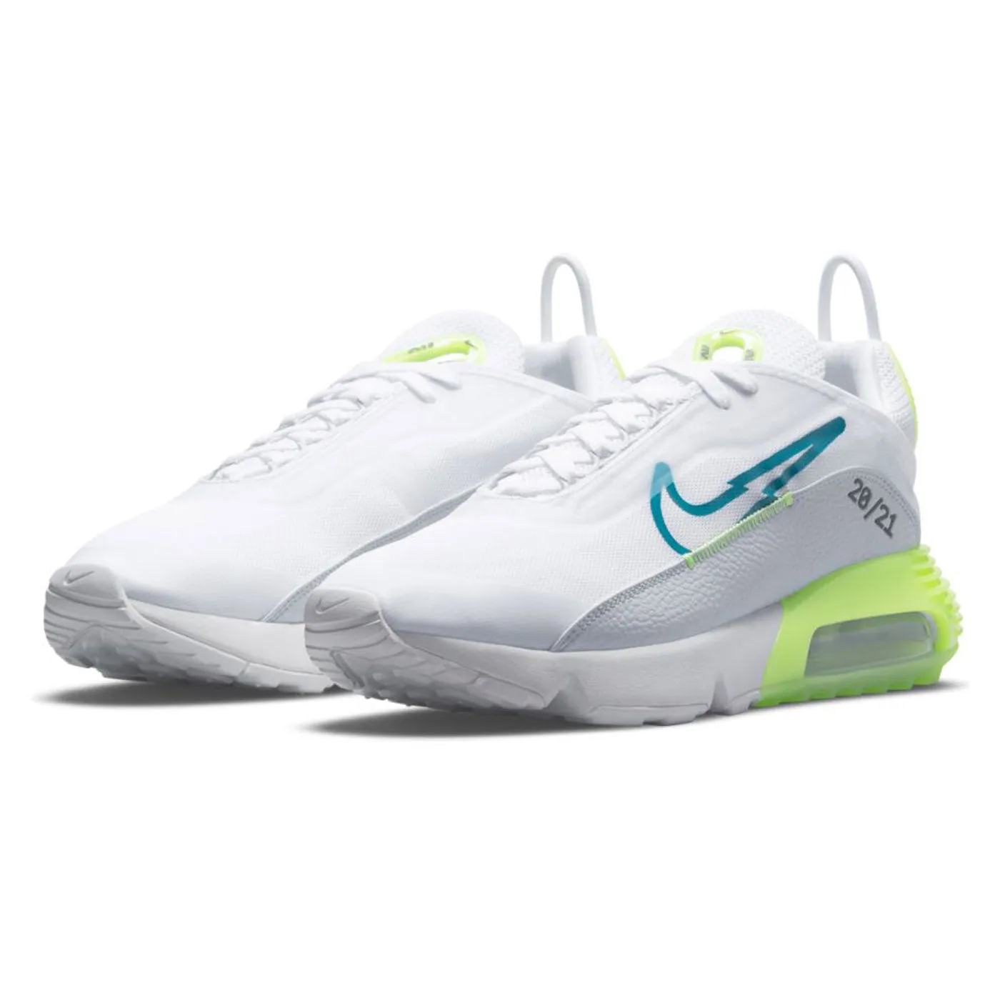 Nike Air Max 2090 White/Aquamarine-Lime Glow-Off Noir