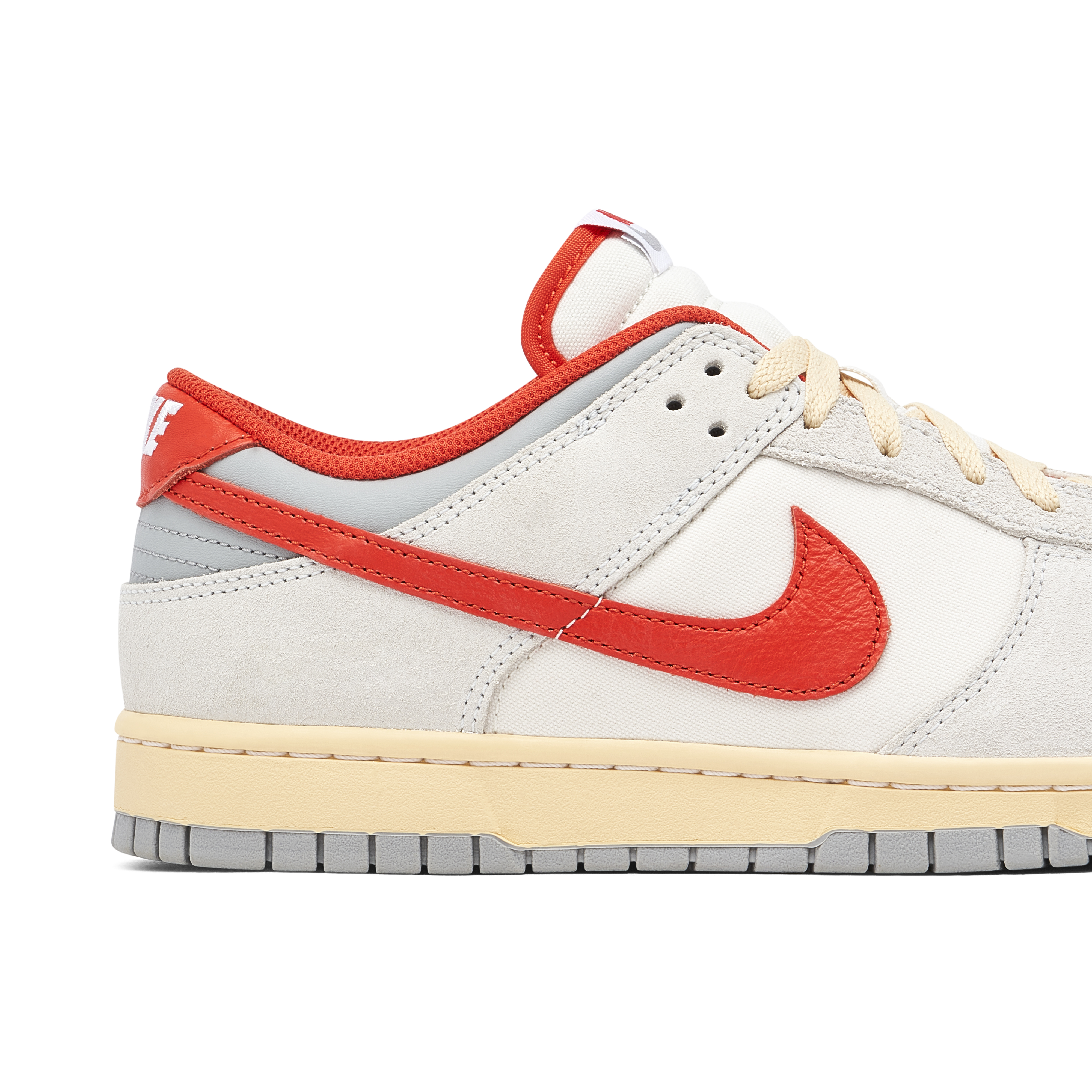 Nike Dunk Low Athletic Department Grey Red | FJ5429-133 | Laced