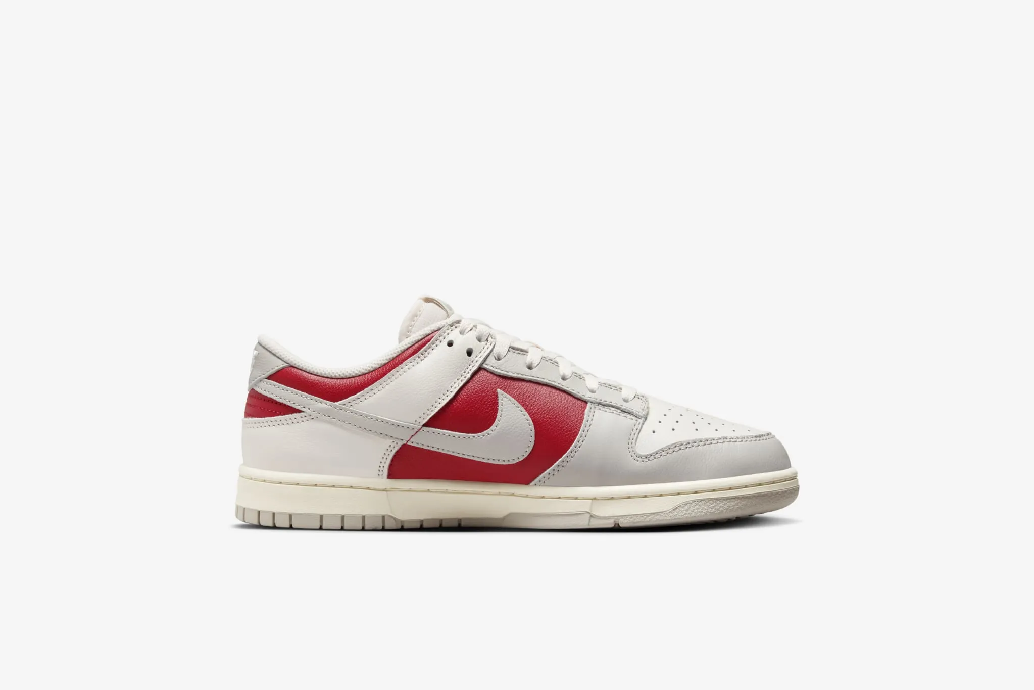 Nike Dunk Low Retro M - Phantom / Lt Iron Ore / Gym Red