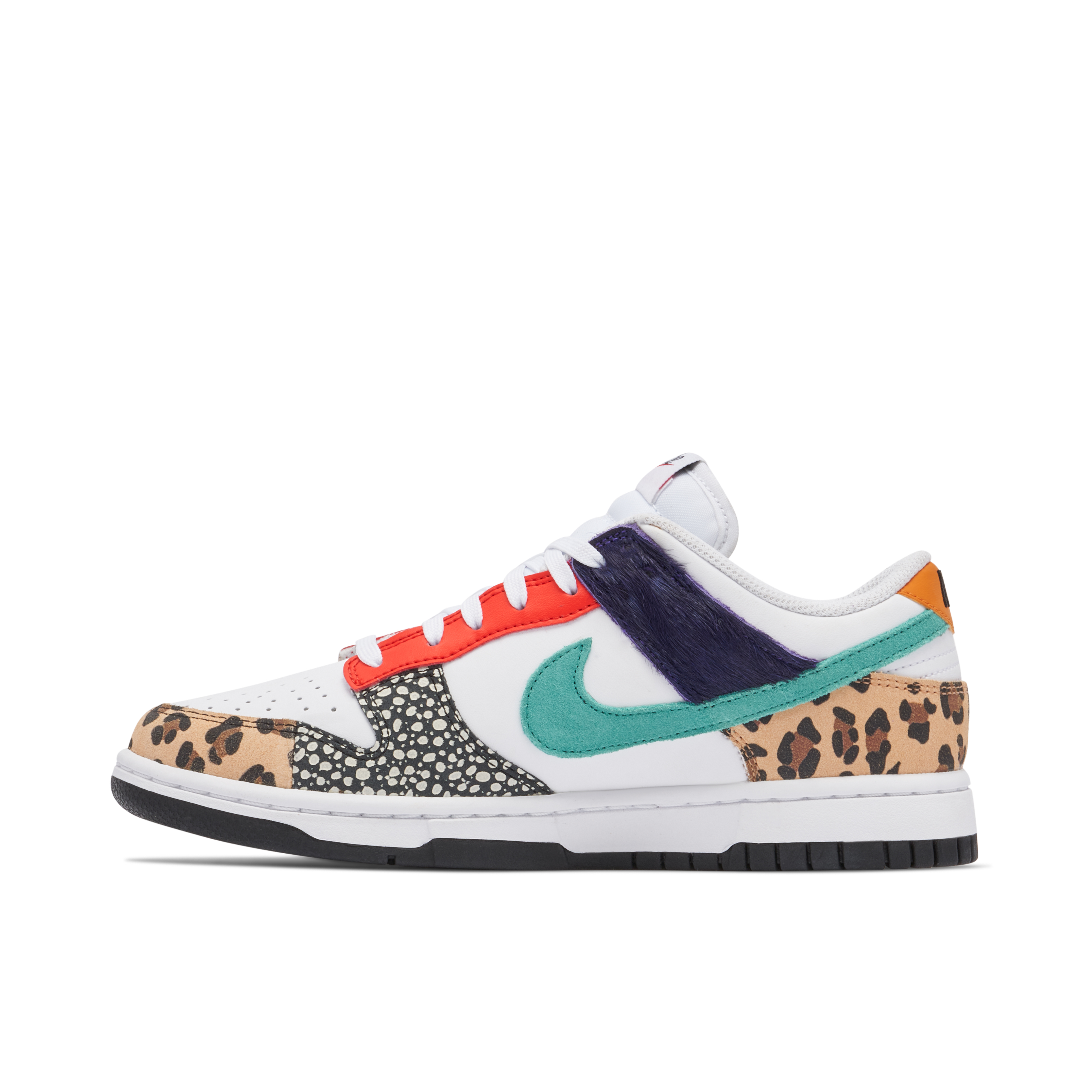 Nike Dunk Low Safari Mix Mismatch Womens | DN3866-100 | Laced