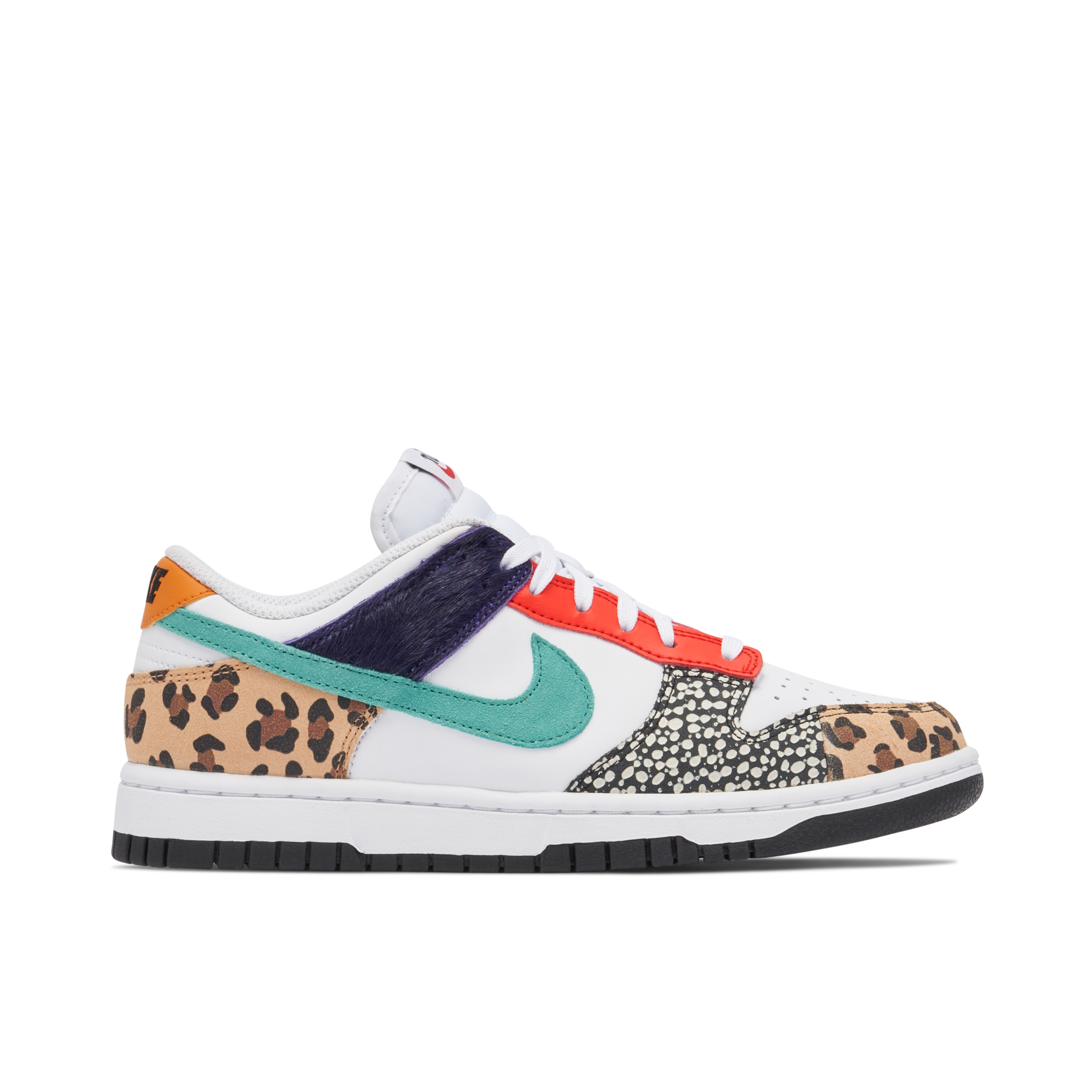 Nike Dunk Low Safari Mix Mismatch Womens | DN3866-100 | Laced