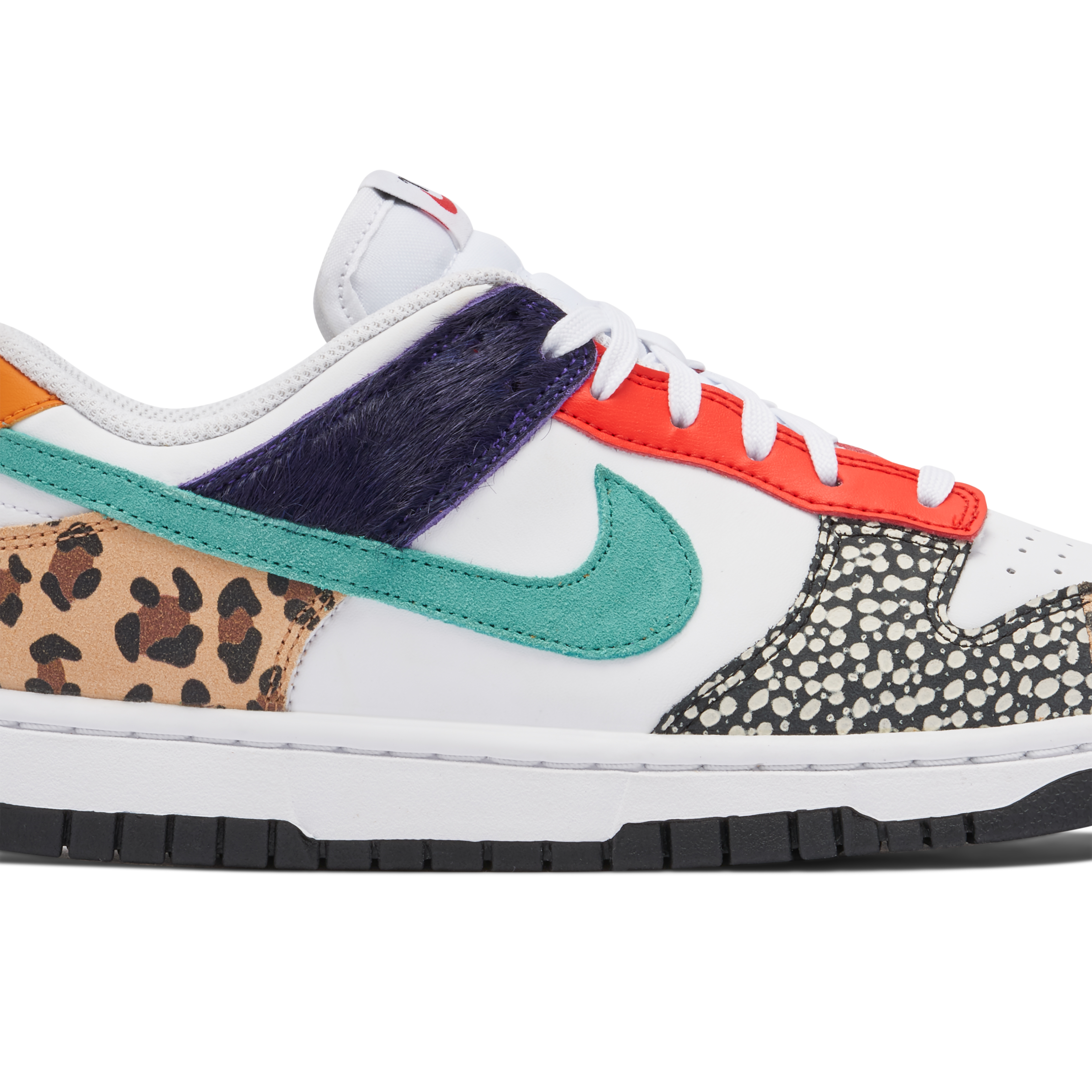 Nike Dunk Low Safari Mix Mismatch Womens | DN3866-100 | Laced