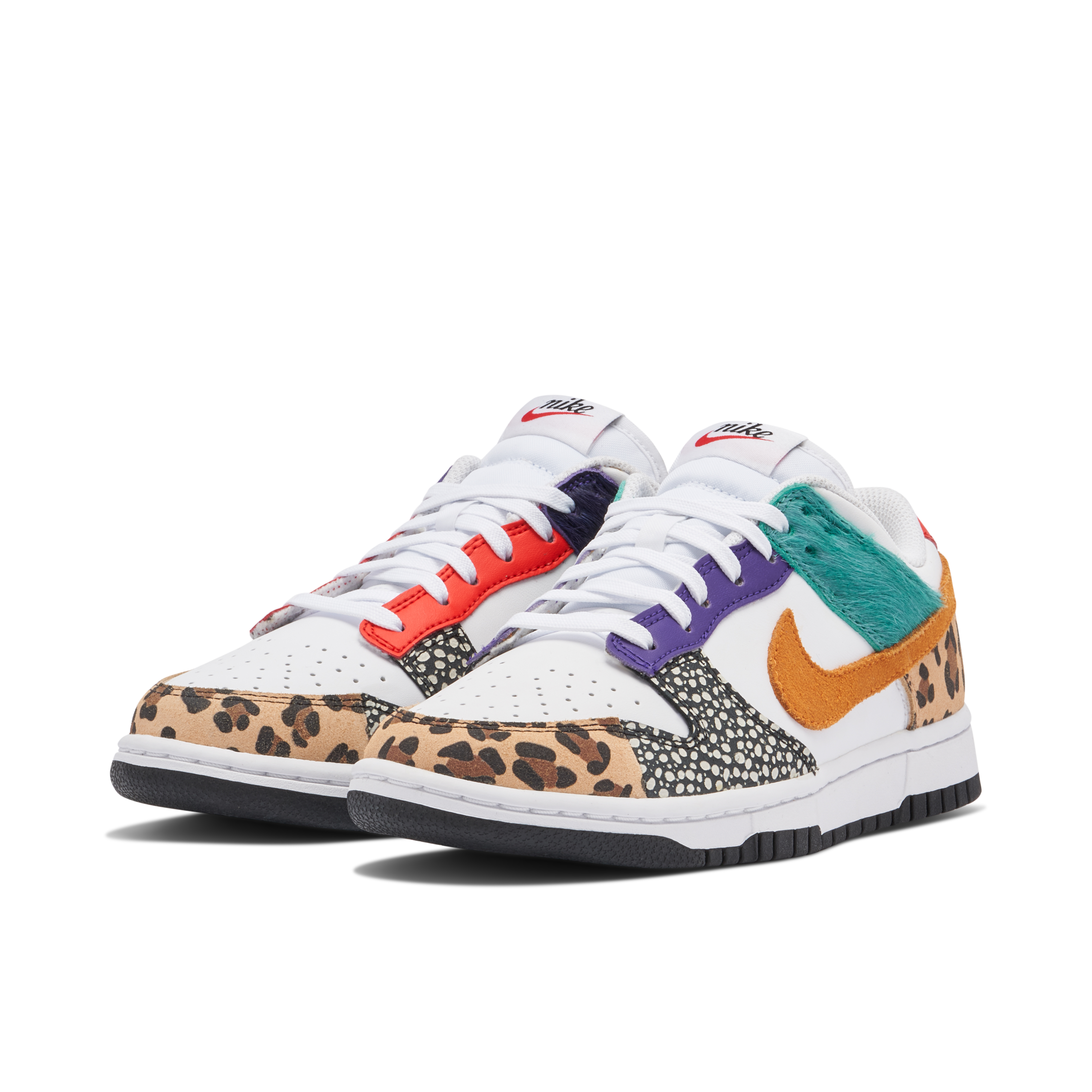 Nike Dunk Low Safari Mix Mismatch Womens | DN3866-100 | Laced