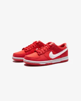 NIKE GS DUNK LOW - FIRERED/ PINKFOAM/ LTCRIMSON