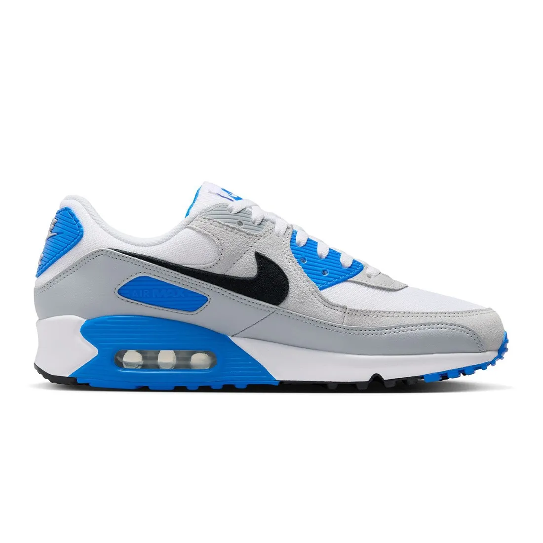 Nike Men Air Max 90 (white / black-photo blue-pure platinum)