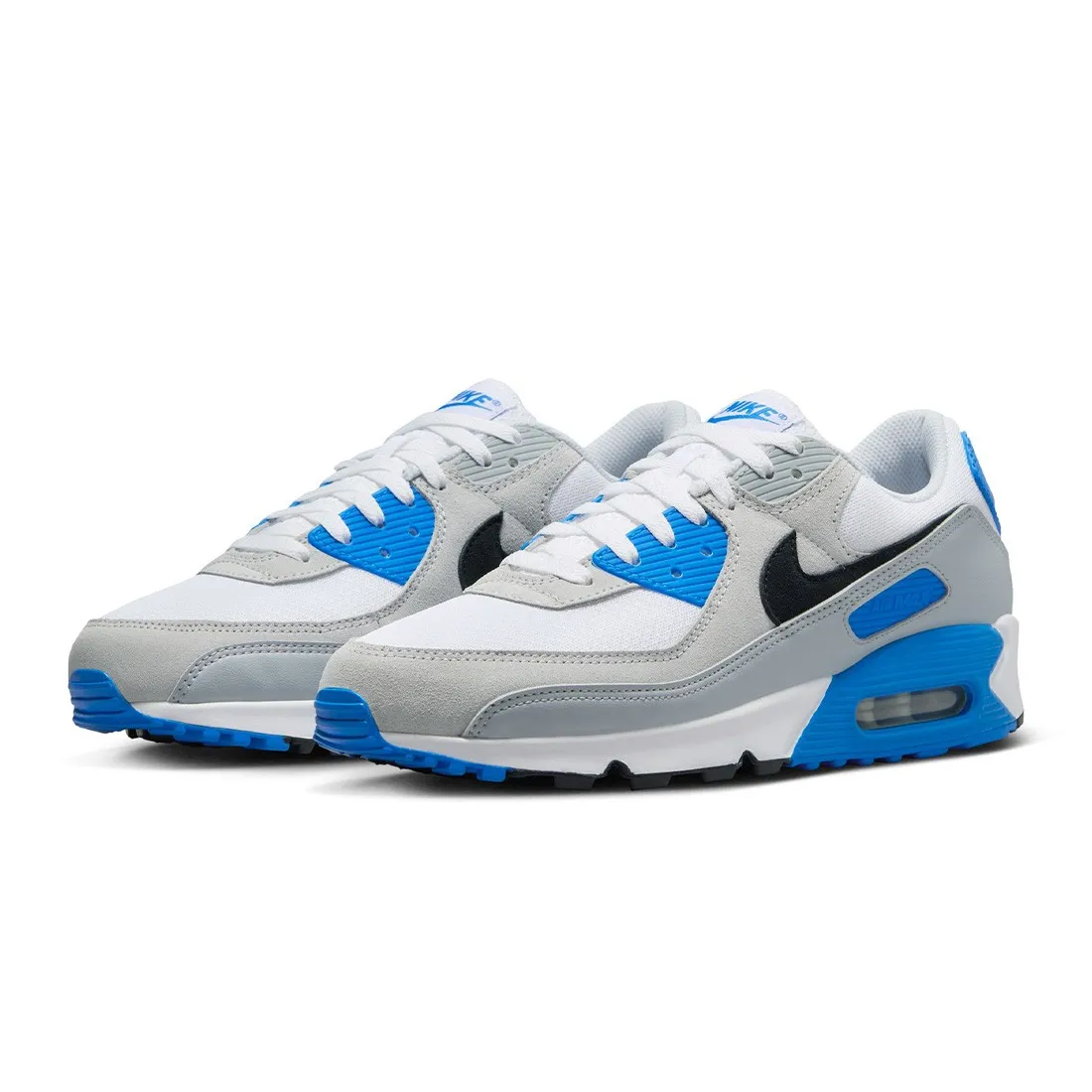 Nike Men Air Max 90 (white / black-photo blue-pure platinum)