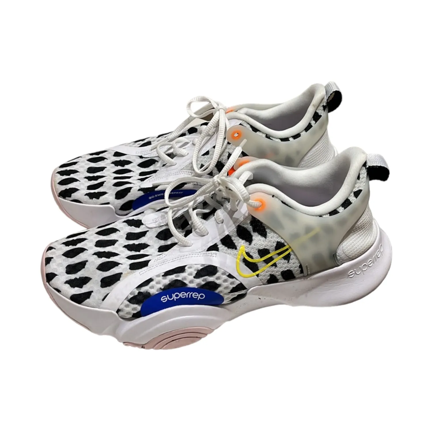 Nike White Patterned Trainers