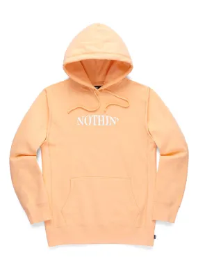 Nothin’ Special Oval Logo Pullover Hoodie Orange Sherbet