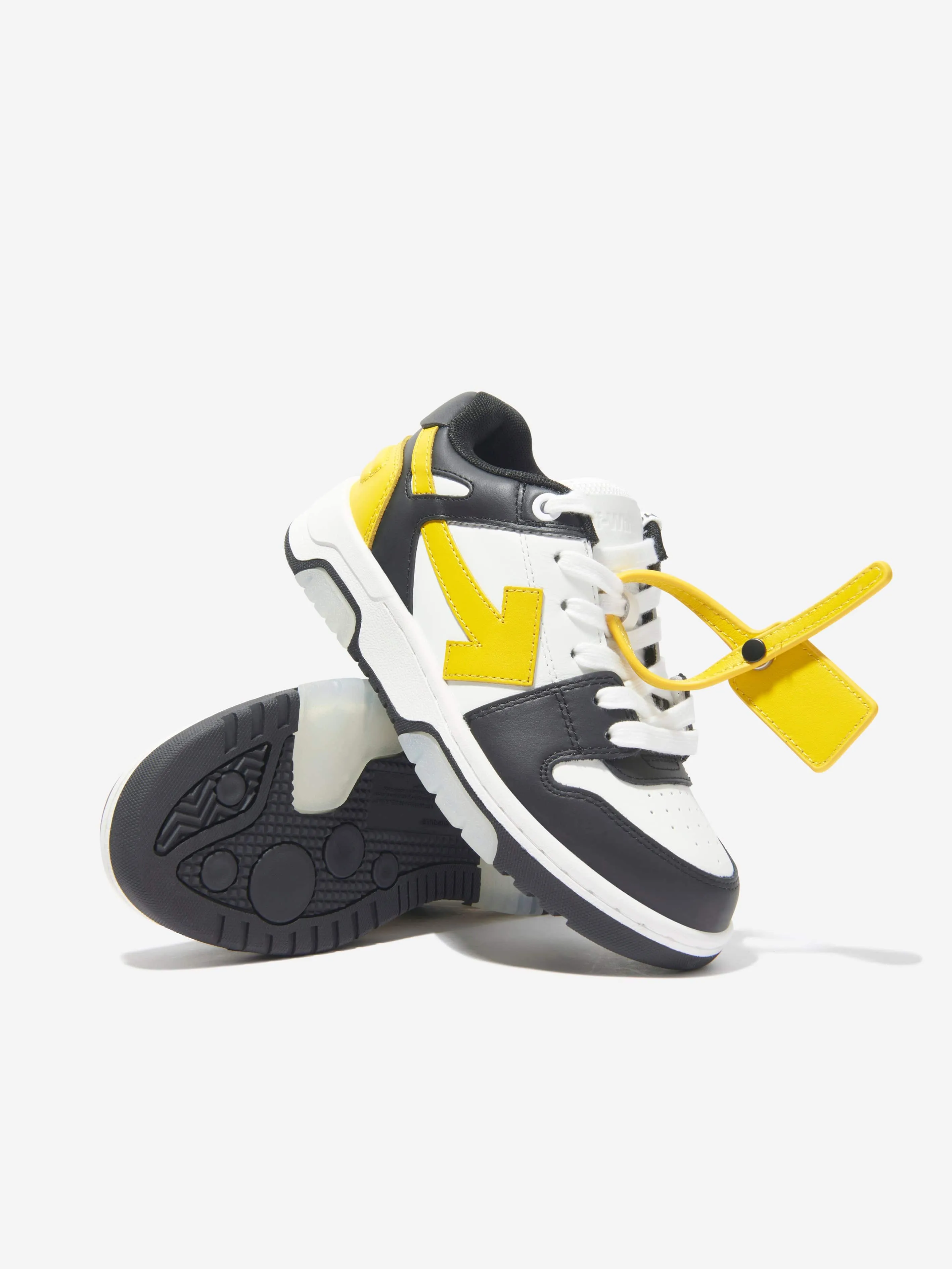 Off-White Boys Out Of Office Trainers in Black