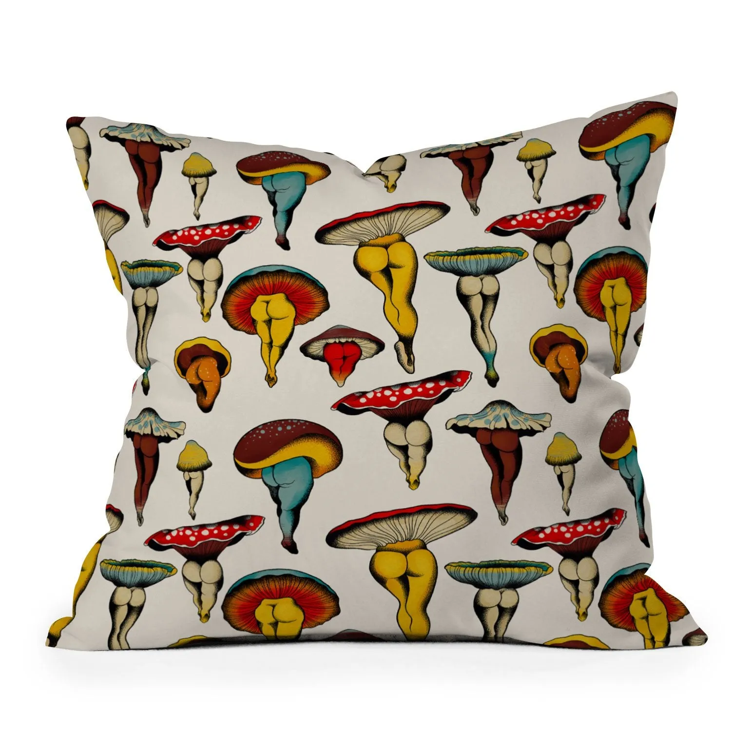 Ole Sexy Shrooms Indoor / Outdoor Throw Pillows (DS)