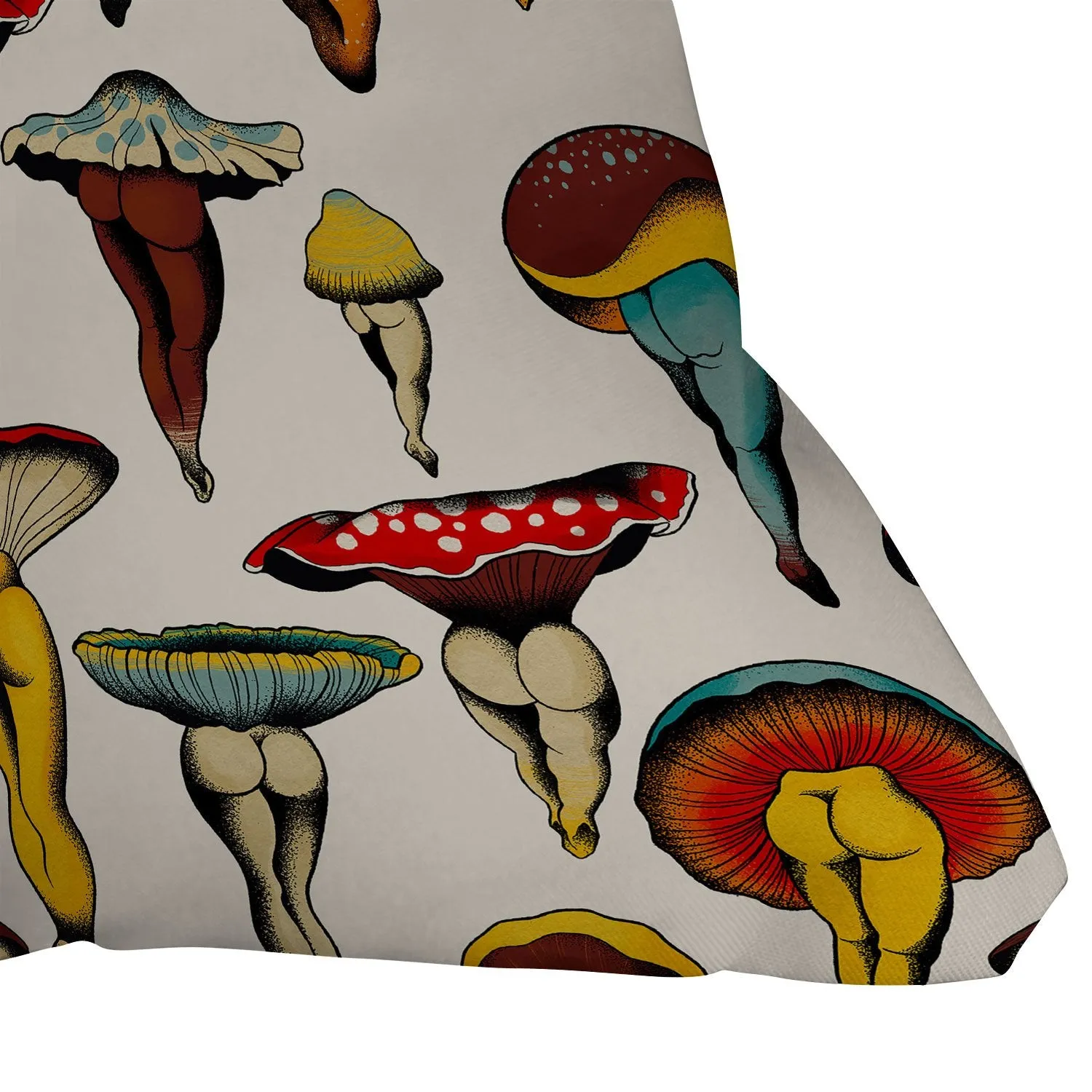 Ole Sexy Shrooms Indoor / Outdoor Throw Pillows (DS)