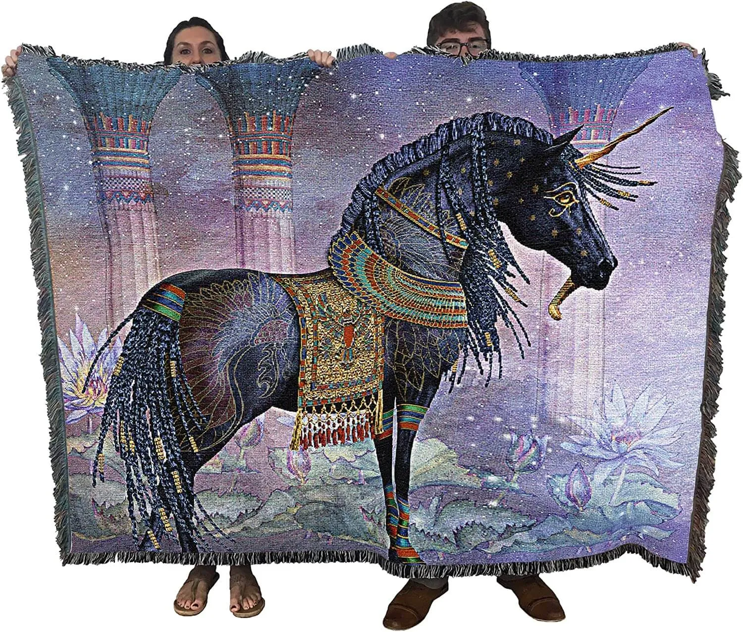 Osirus Unicorn Tapestry Blanket