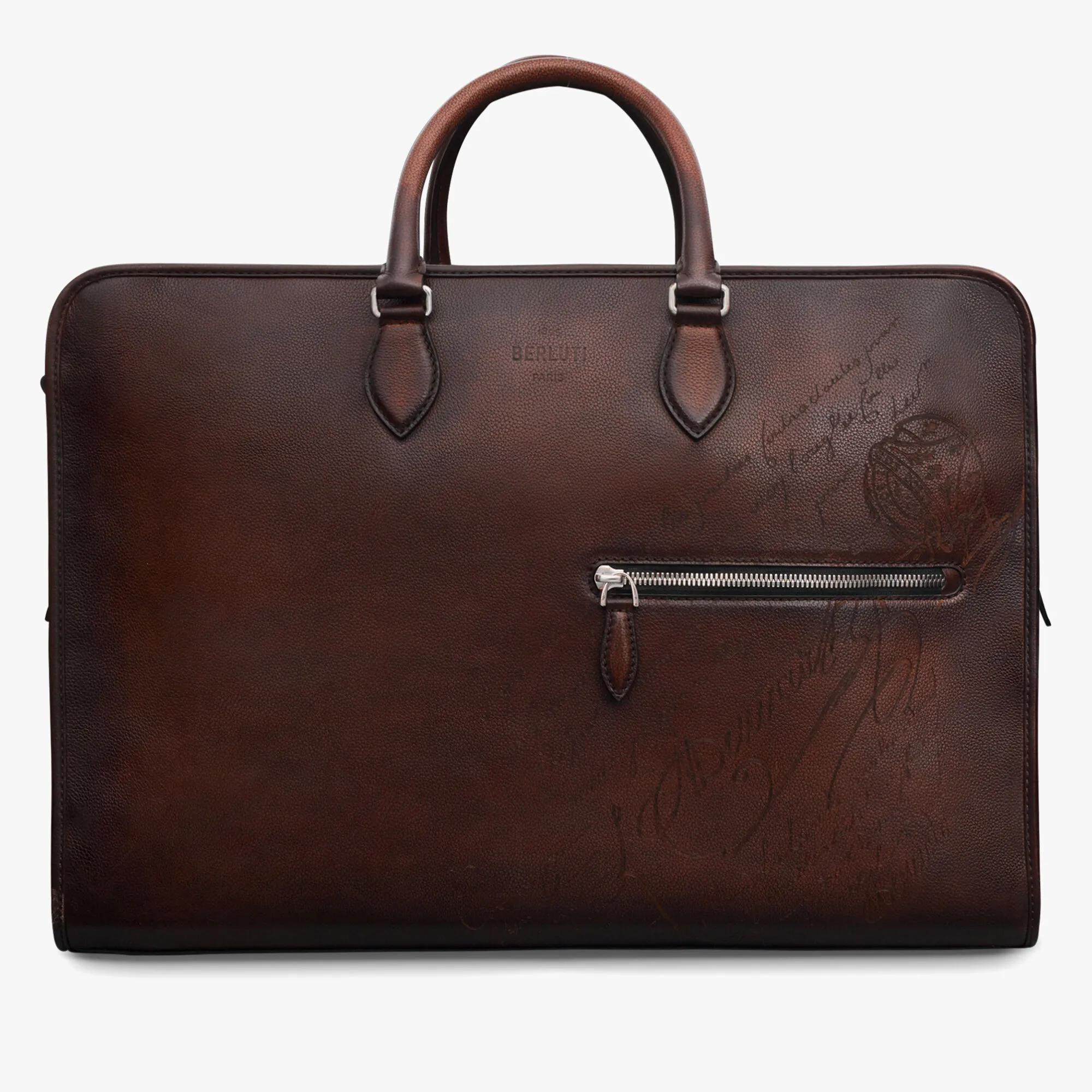 Overnight Scritto Leather Travel Bag