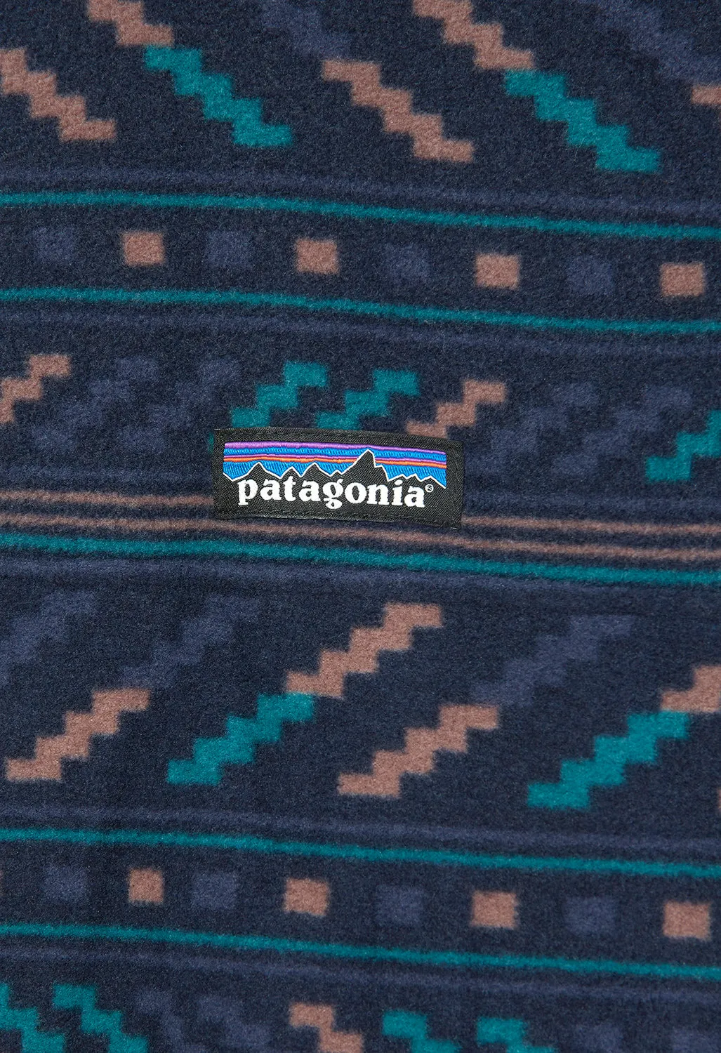 Patagonia Micro D Women's Snap-T Pullover - Bergy Bits/New Navy